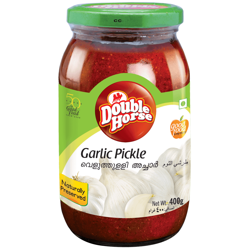 Double Horse Garlic Pickle 400G