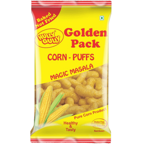 Corn Puffs Masala 130g by Hully Gully
