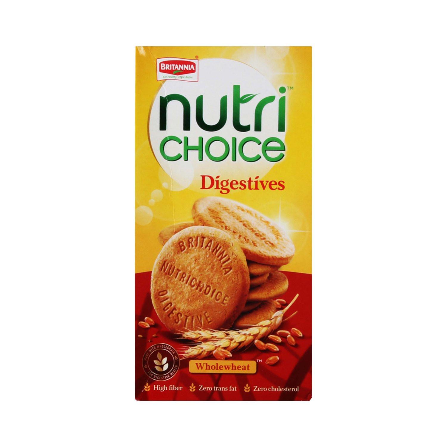 Britannia Nutri Choice Digestive Biscuits 250G