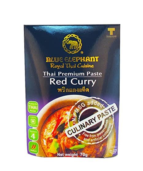 Blue Elephant Red Thai Curry Paste 70G