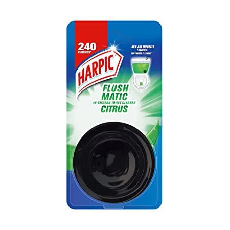 Harpic Flushmatic Toilet Cleaner Blocks Citrus 50G