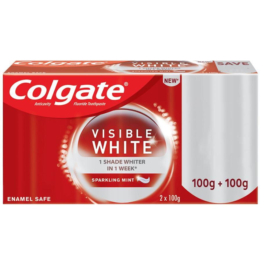 Colgate Visible White Mint Toothpaste 200G