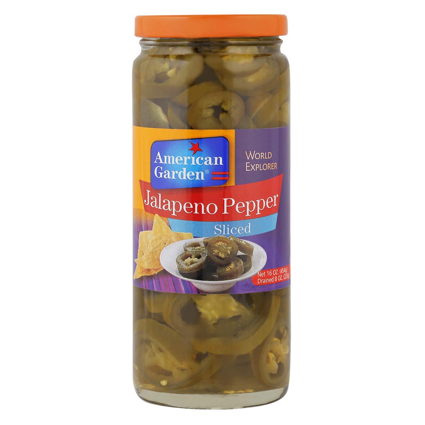American Garden Sliced Jalapeno Peppers 453G