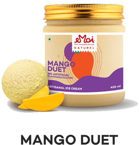 Mango Duet  Ice Cream Jar 450Ml