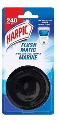 Harpic Flushmatic Toilet Cleaner Blocks Marine 50G