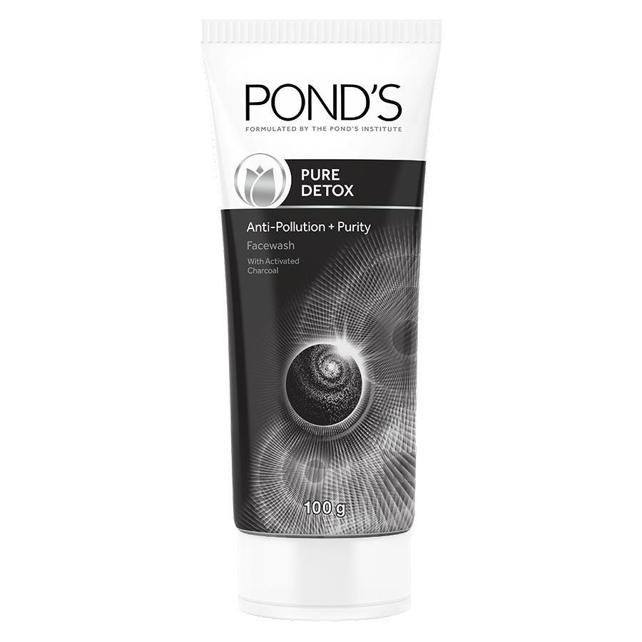 Ponds Charcoal White Anti Pollution Facewash 100G