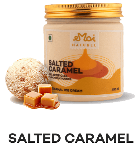 Salted Caramel Ice Cream Jar 450Ml