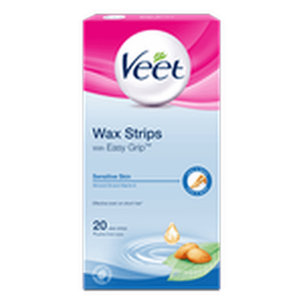Veet Wax Strips Sensitive Skin 20 Strips