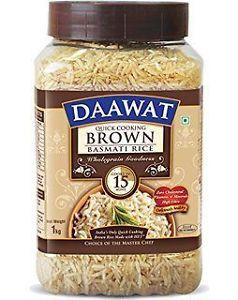 Daawat Brown Rice 1Kg Jar