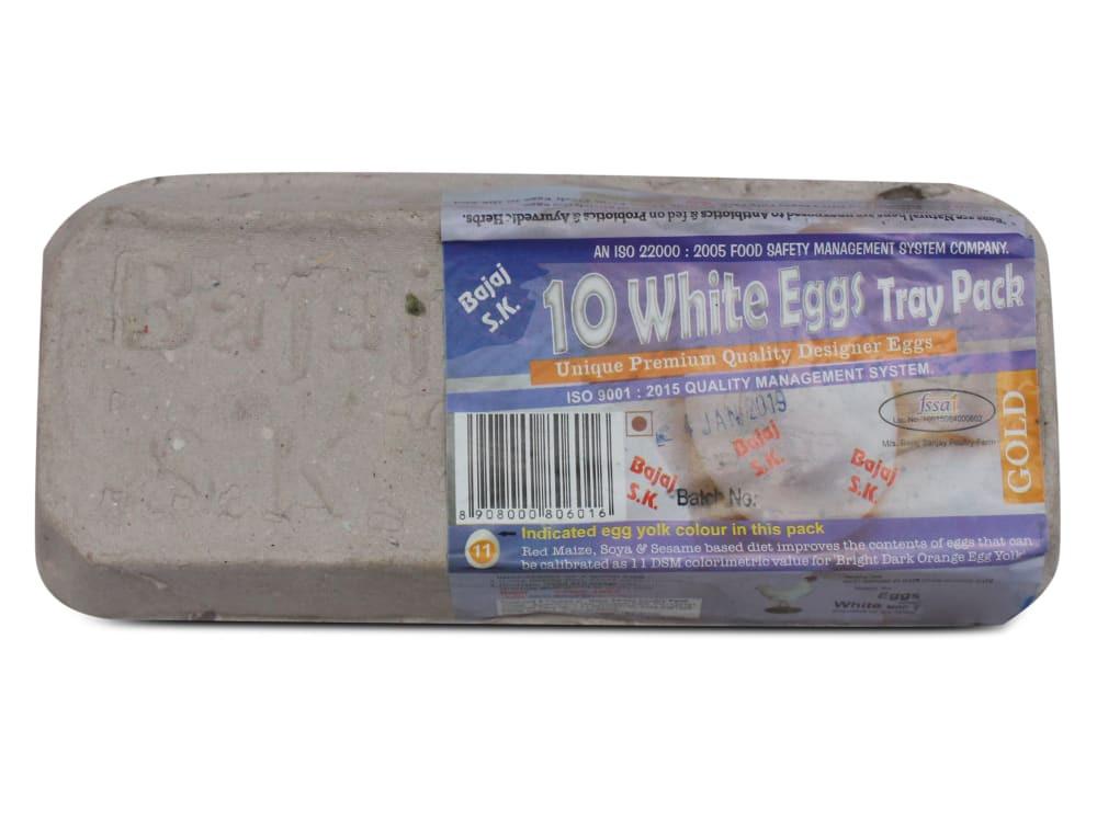 Bajaj White Eggs Pack of 10