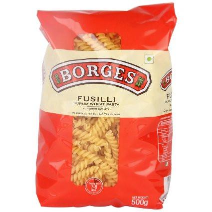 Borges Fuisili Whole Wheat Pasta 500G