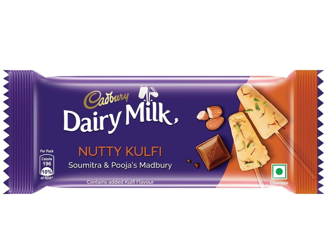 Cadbury Dairy Milk Nutty Kulfi Chocolate 36G