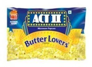 Act 2 Micro Wave Pop Corn Butter Lovers 99G