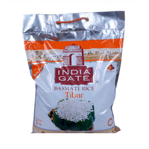 India Gate Tibar Rice 5Kg