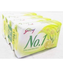 Godrej No.1 Special Lime & Alovera Soap 100G Pack Of 4