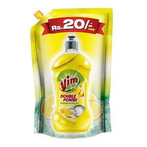 Vim Drop Dish Wash Active Gel Lemon 130Ml