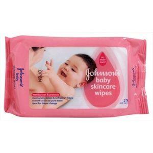 Johnson & Johnson Baby Skincare Wipes Pack Of 72