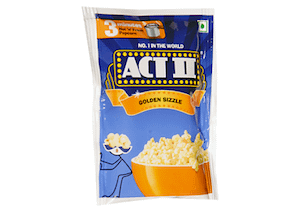 Act 2 Instant Pop Corn Golden Sizzle 60G