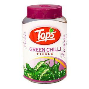 Tops Green Chilli Pickle 1Kg