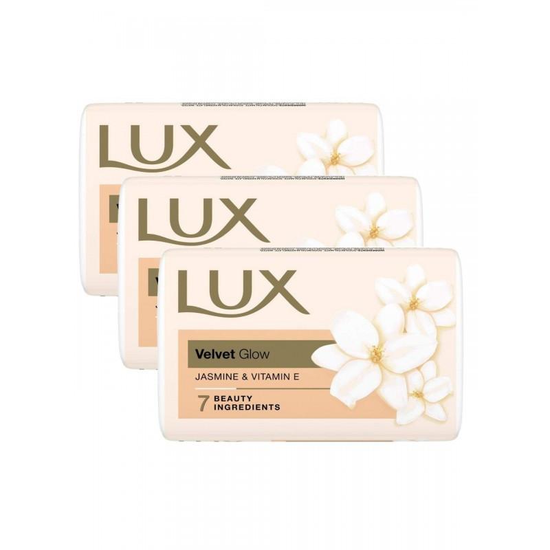Lux Velvet Glow Soap 150G Pack of 3