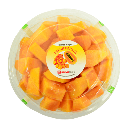 Fresh Cut Papaya 350Gm