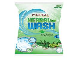 Patanjali Detergent Powder Helbal Wash Popular 1Kg