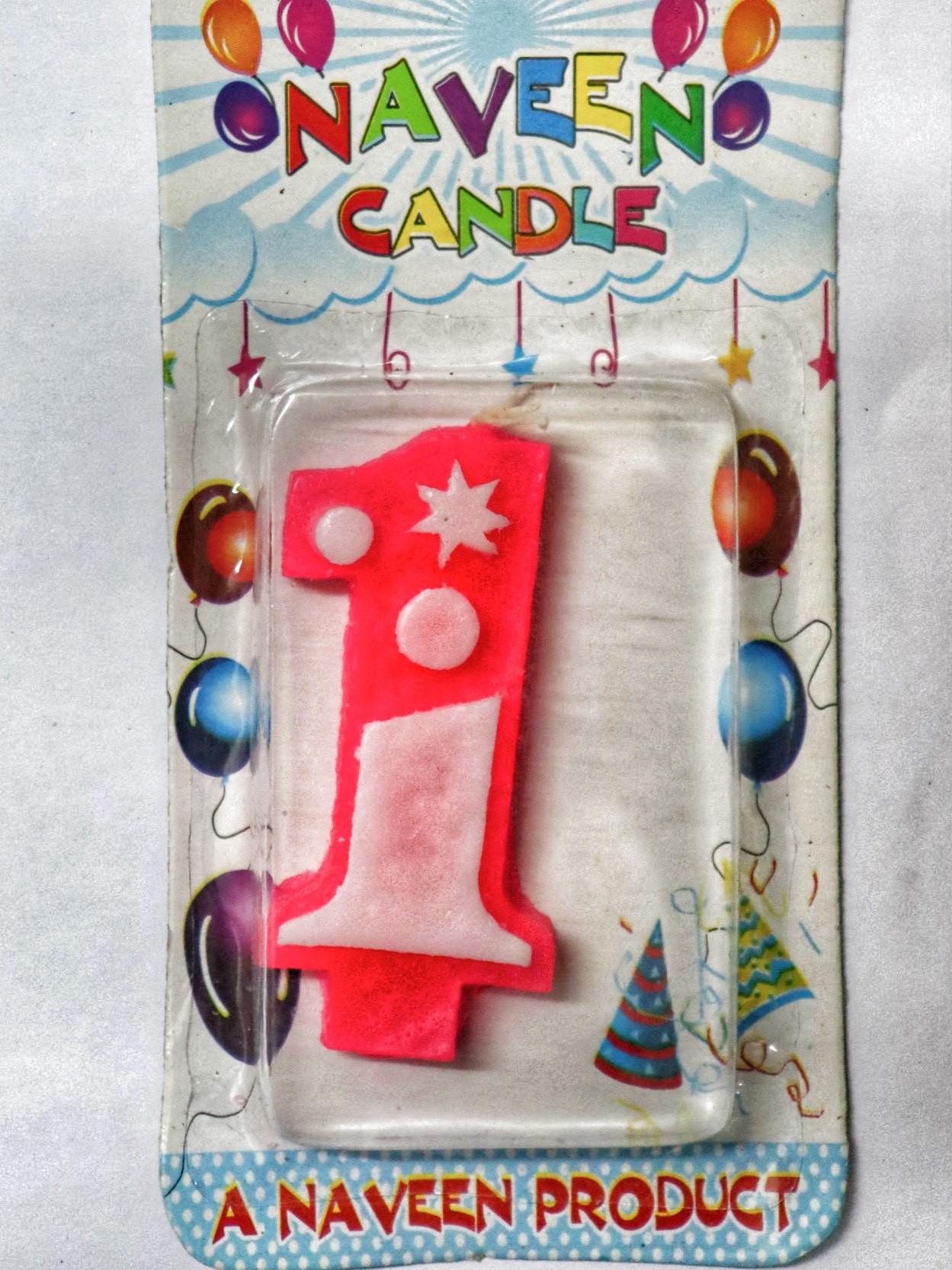 Number Candle - 1