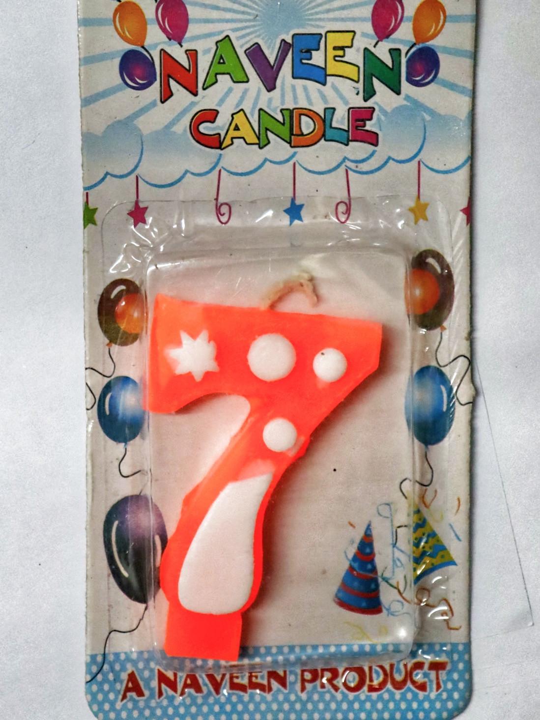 Number Candle - 7