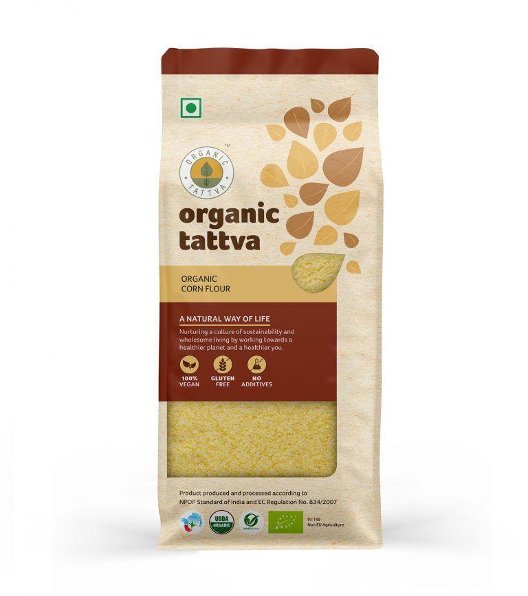 Organic Tattva Corn Flour 500G