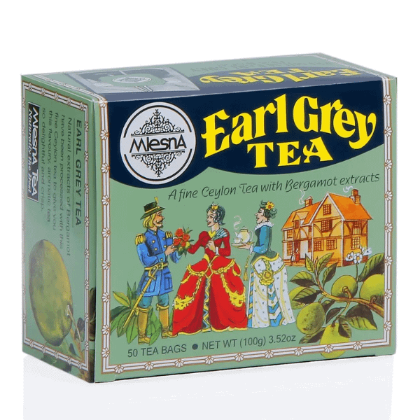 Mlesna Earl Grey Green Tea 100G