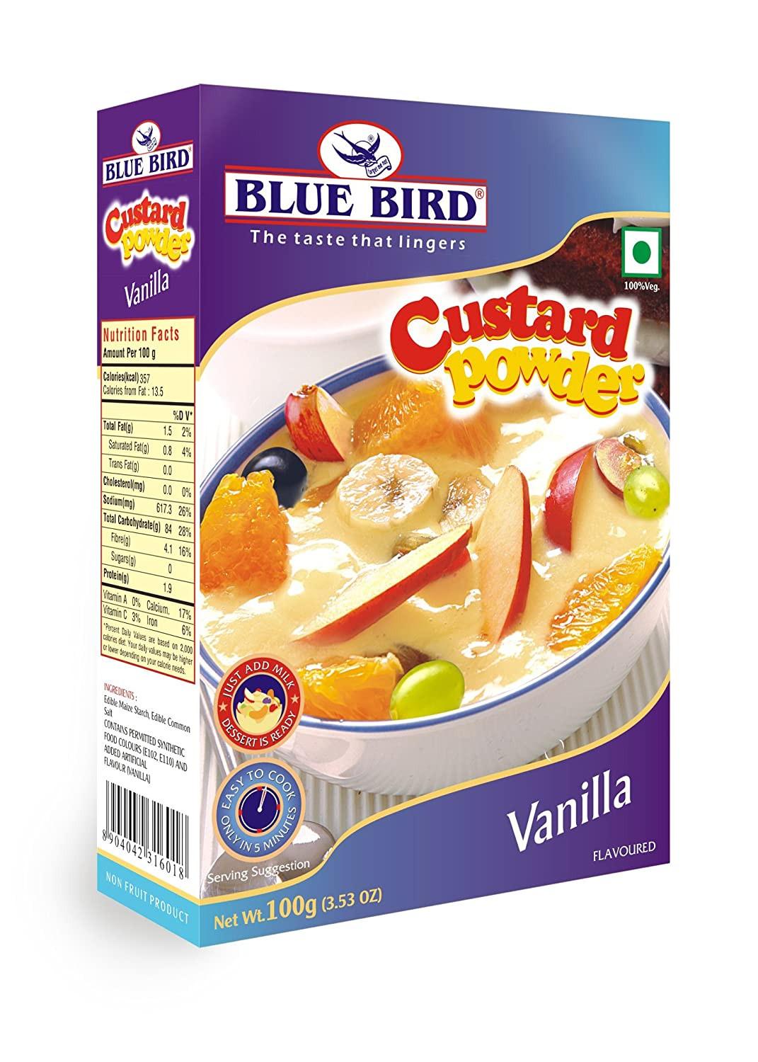 Blue Bird Custard Powder - Vanilla 100G