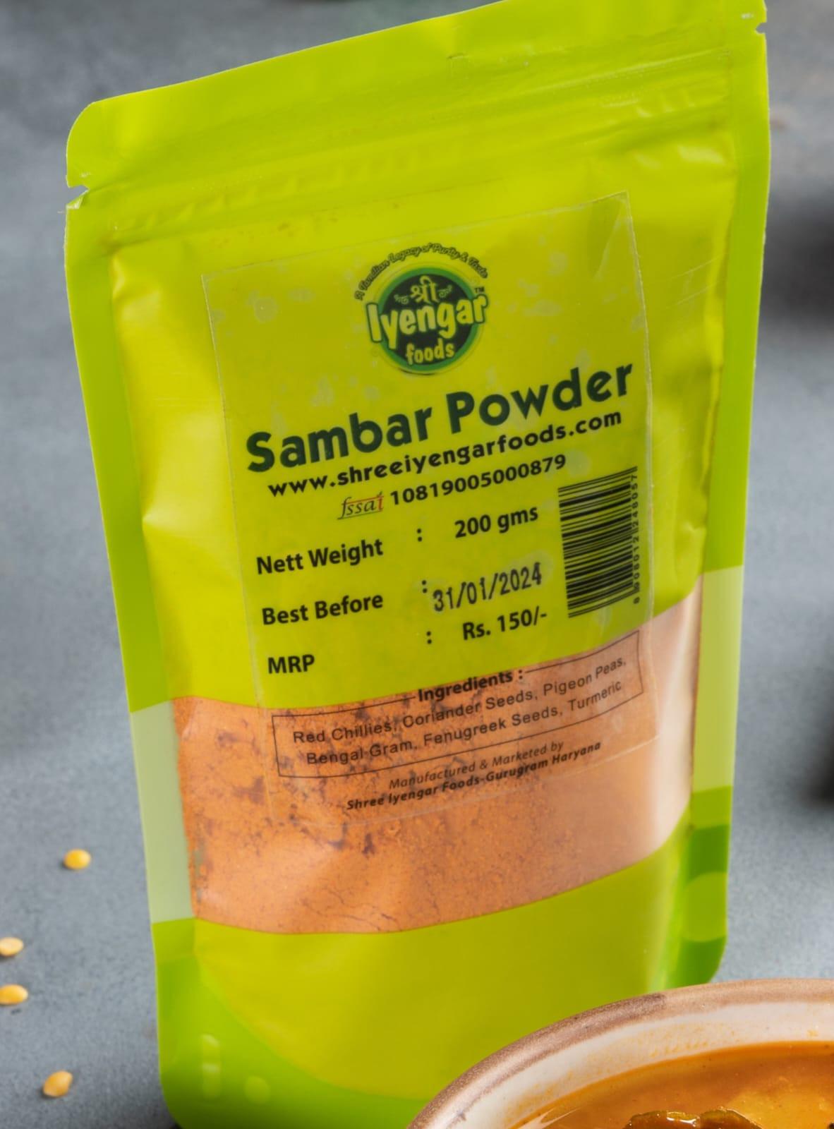 Iyengar Ready Mix Sambar Powder 200G