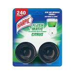 Harpic Flushmatic Toilet Cleaner Blocks Citrus 100G Twin Pk