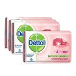 Dettol Soap Skin Care 125G Pack of 4