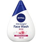 Nivea New Milk Delights Rose Face Wash 100Ml