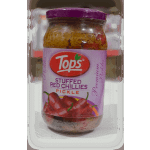 Tops Stuffed Red Chilli Pickle 400G