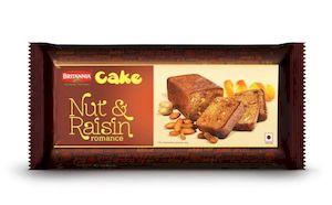 BRITANNIA CAKE NUT&RAISIN 60GM